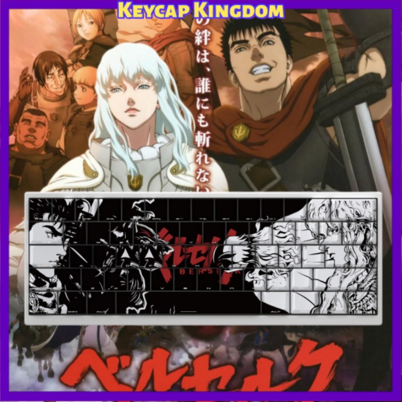 BERSERK Theme Anime Keycap 98  - Tablet Accessories For Gaming review and price