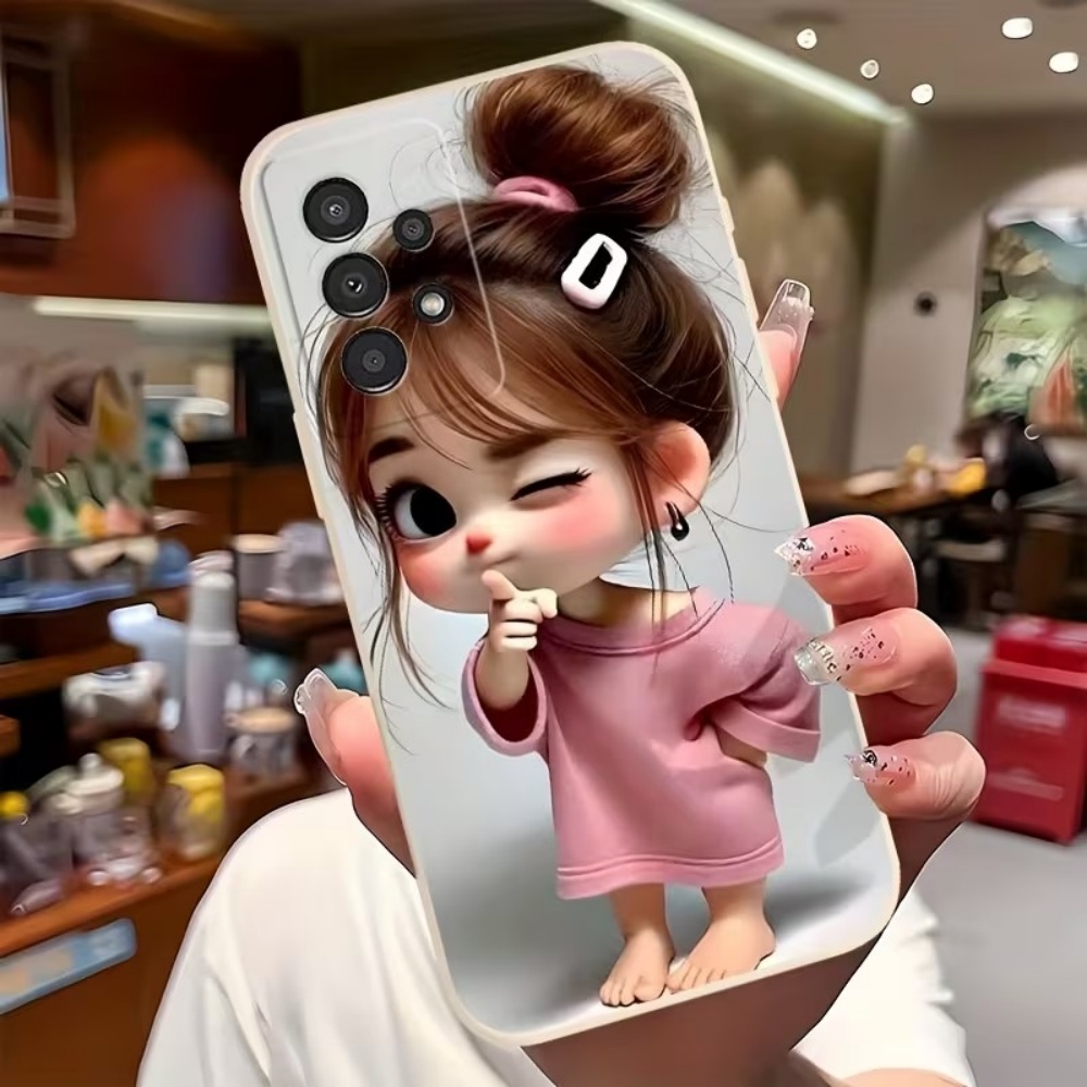 Cute Cartoon Girl Pattern Desi - Tablet Accessories For Girls review and price