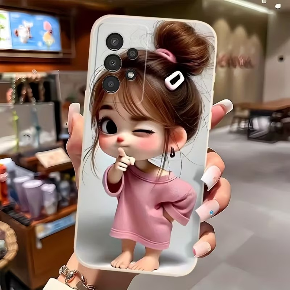 Cute Cartoon Girl Pattern Desi - Tablet Accessories For Girls review and price