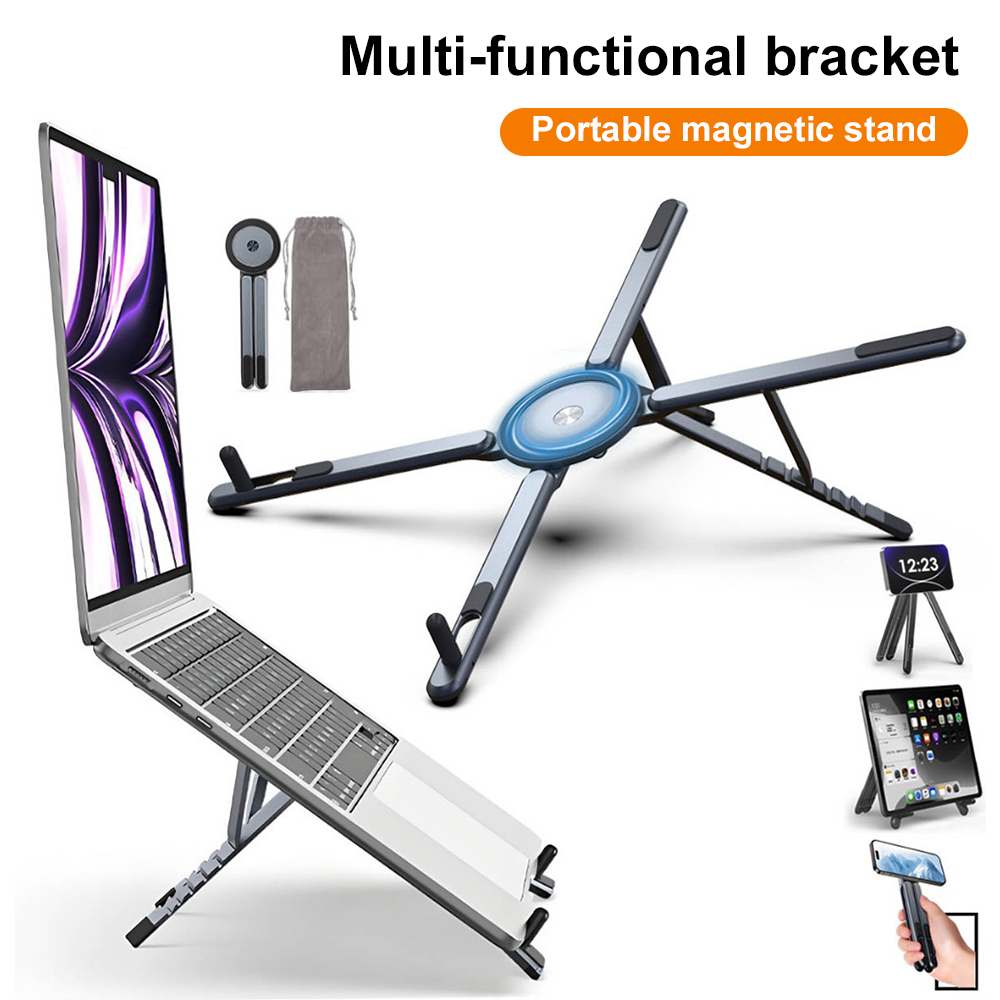 360° Rotating Magnetic Laptop  - Cooling Stand Tablet review and price