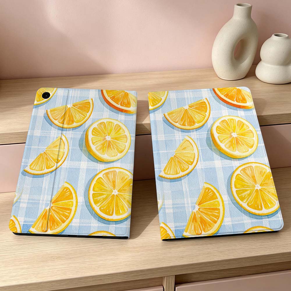 Design lemon pattern Soft For  - Samsung Tablet S11 Accessories review and price
