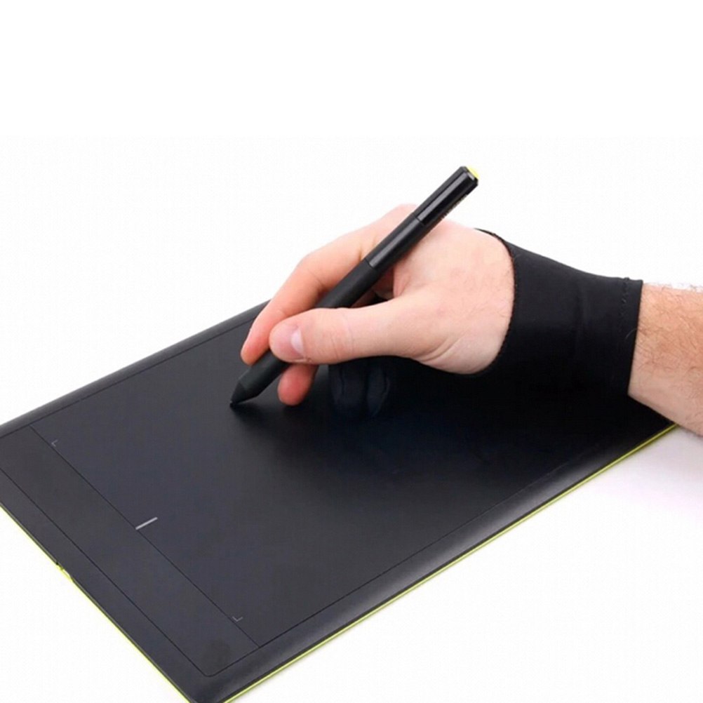 Black 2 finger artist glove an - Drawing Glove Artist review and price
