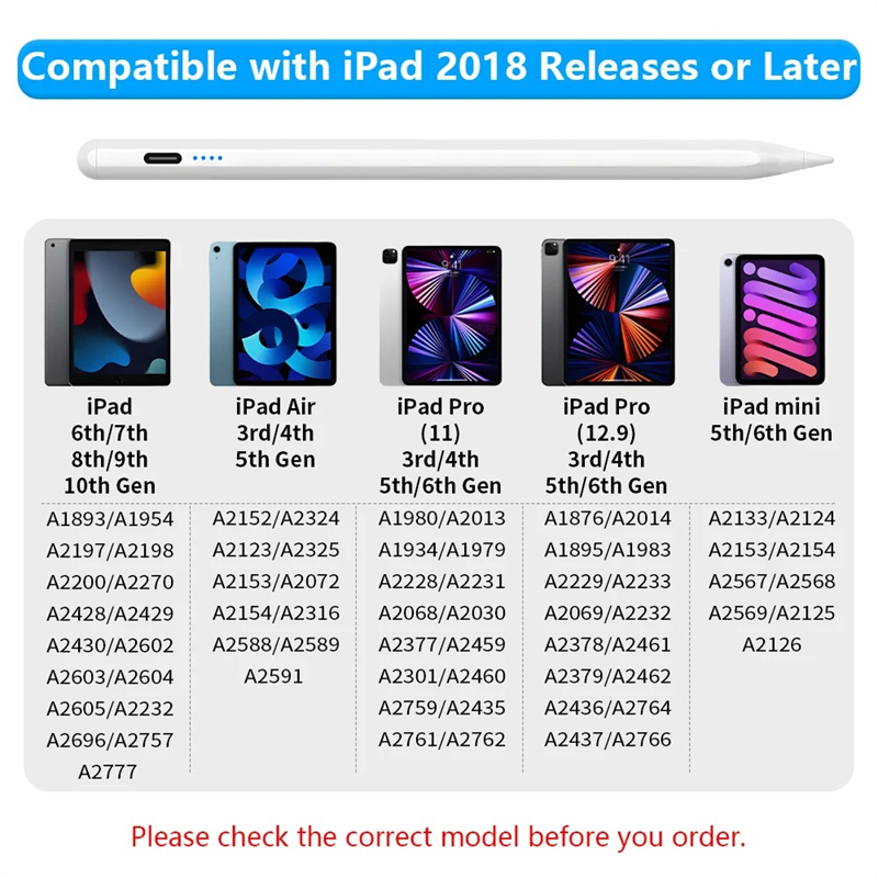 For Apple Pencil 2 iPad Pencil - Tablet Stylus Accessories review and price
