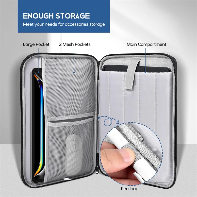 Waterproof Shockproof Handle B - Tablet And Accessories Bag review and price