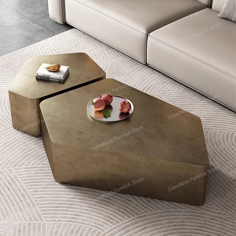 Metal Industrial Coffee Table  - Unique Table Accessories review and price