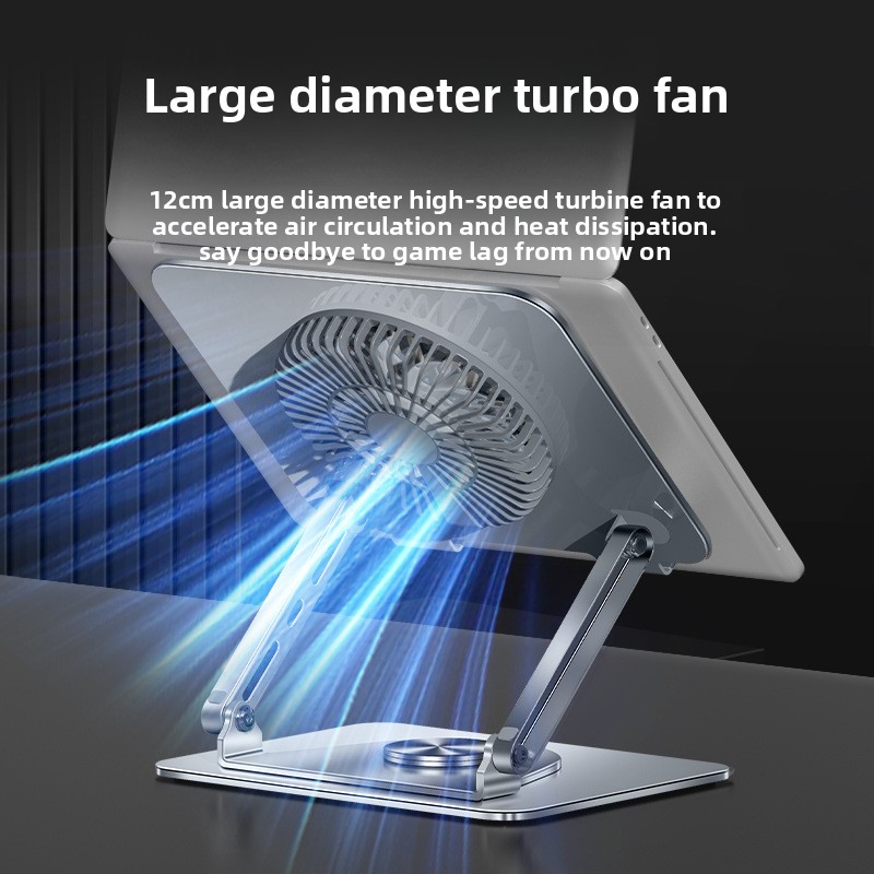 Carbon Steel 360 Rotating Lapt - Cooling Stand Tablet review and price