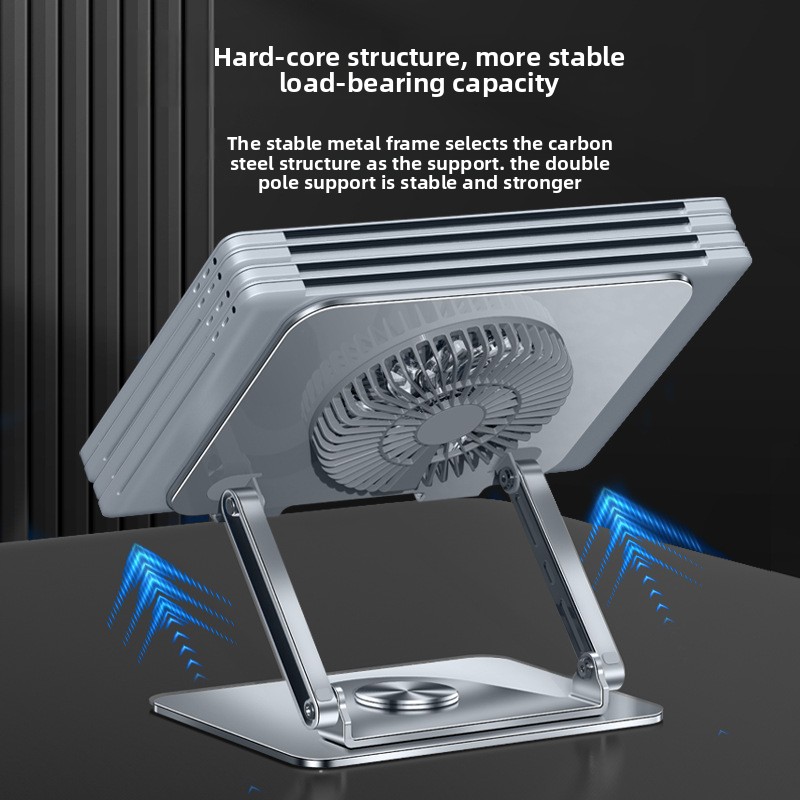 Carbon Steel 360 Rotating Lapt - Cooling Stand Tablet review and price