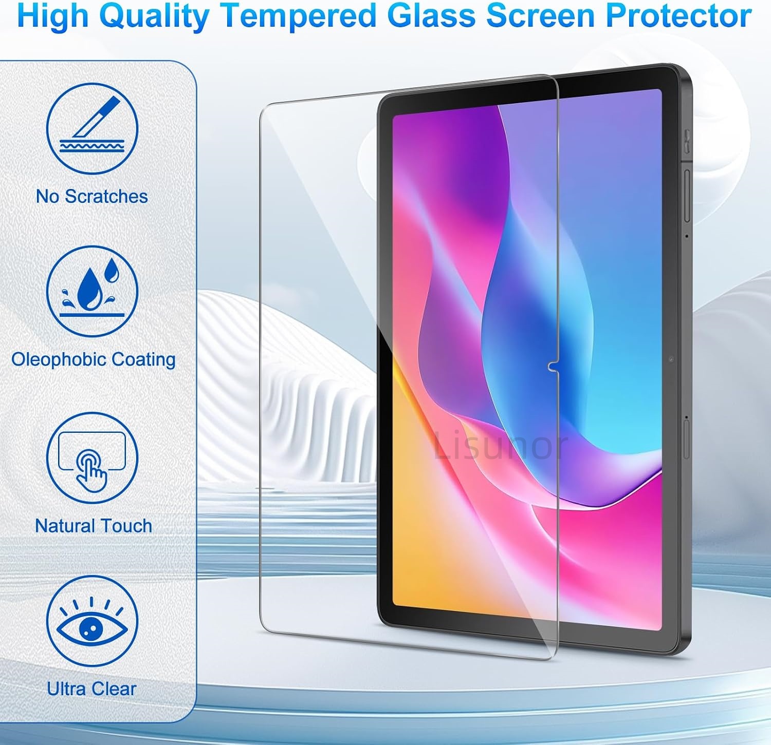 1 PCS 9H Tempered Glass Tablet - Temu Tablet Accessories review and price